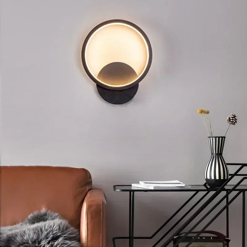 Modern Minimalist LED Wall Sconce – Indoor Living Room, Bedroom & Corridor Light