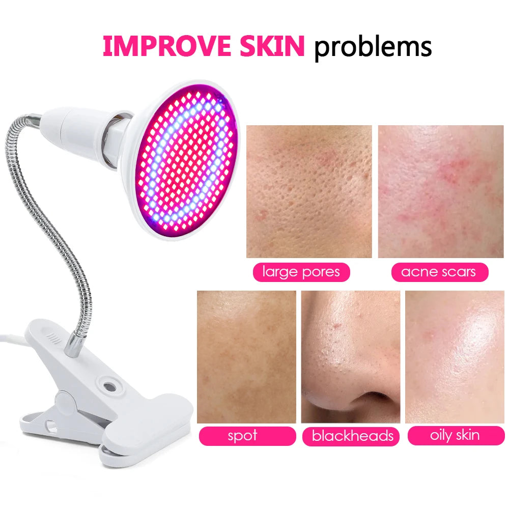 LED Red Light Photon Therapy Face Mask – Anti-Aging & Acne