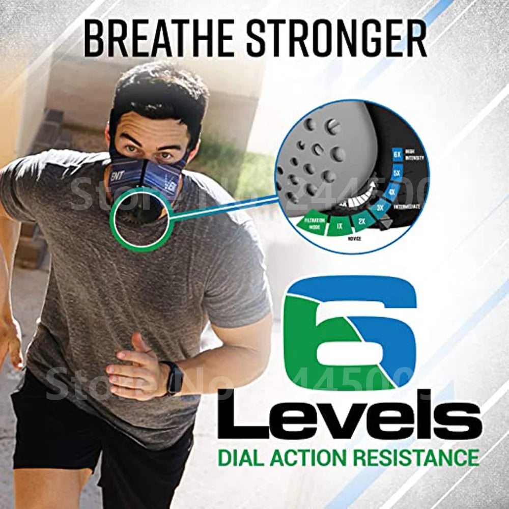 Training Mask 2.0 - Elevation Sports Mask for Running, Gym & Cycling