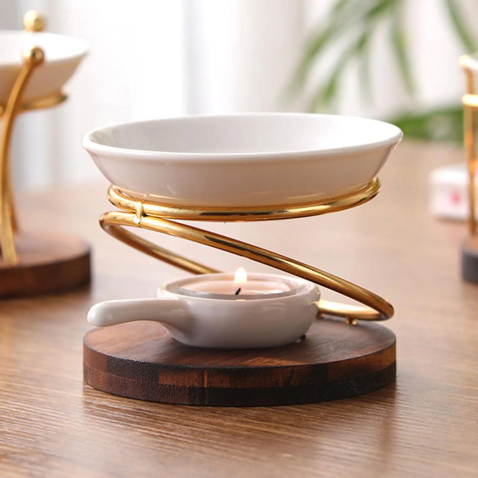 Aroma Oil Burner & Wax Melt Warmer – Home, Spa, Yoga & Wedding Decor