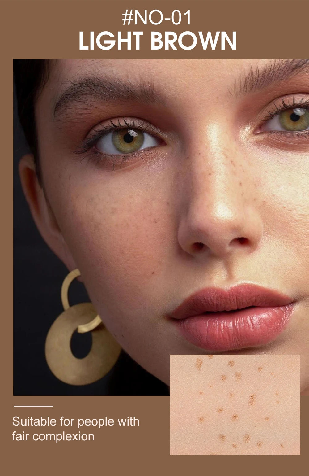 Waterproof Faux Freckle Makeup Pen – Natural Freckle Effect
