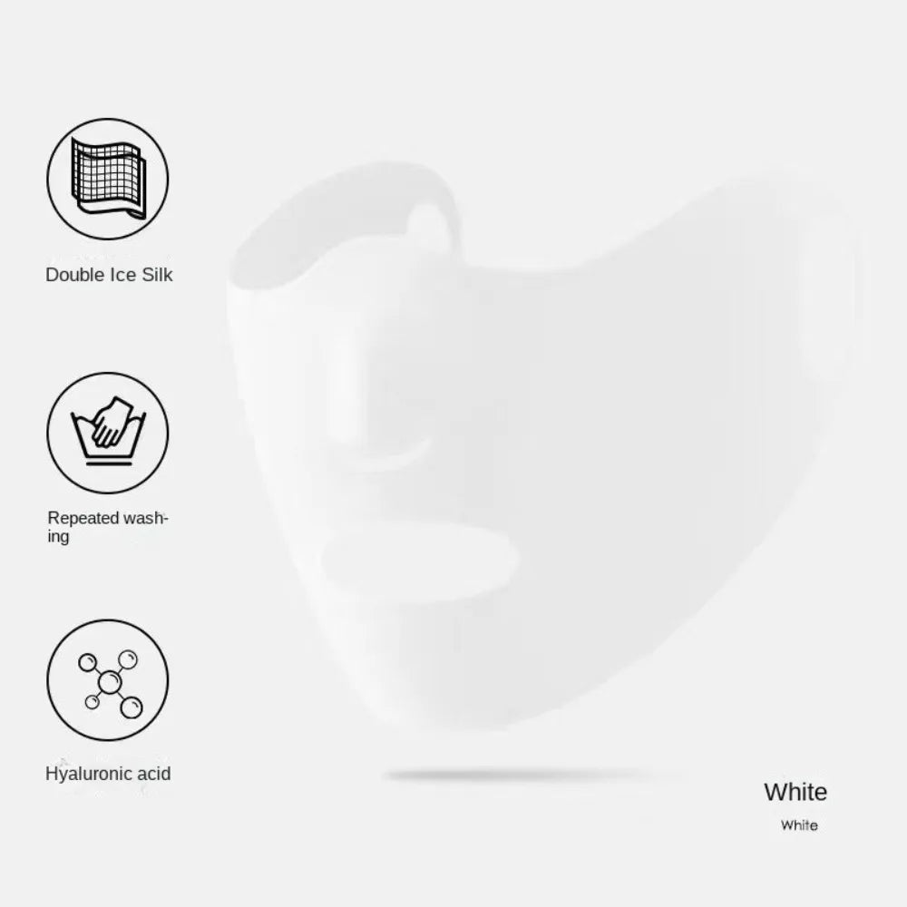 UPF50+ Ice Silk Sunscreen Face Mask – Outdoor Sports UV Protection
