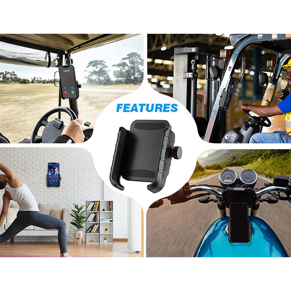 Magnetic Golf Cart Phone Holder – Universal Fit