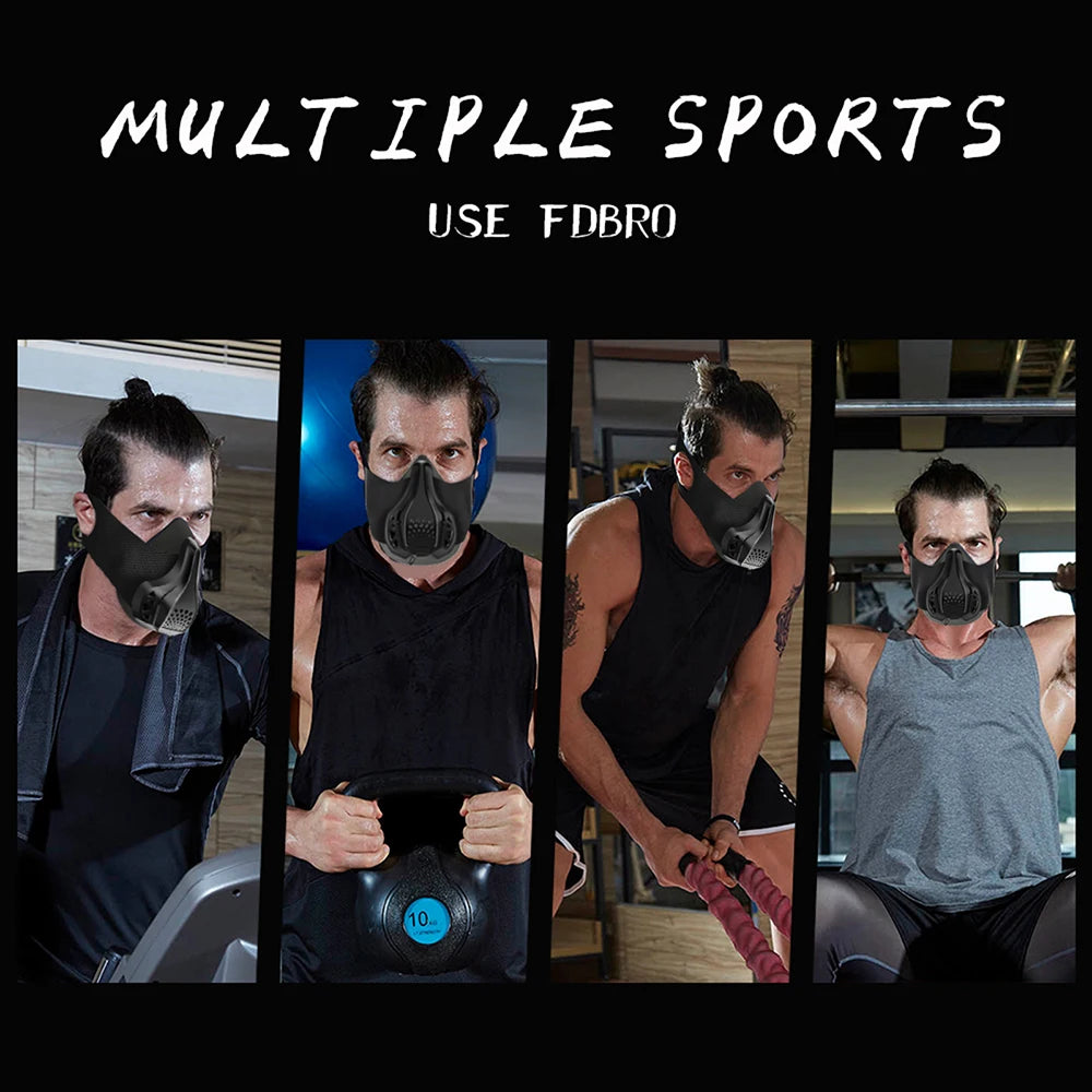 High Altitude Training Mask - 48 Breathing Levels for Gym & Cardio