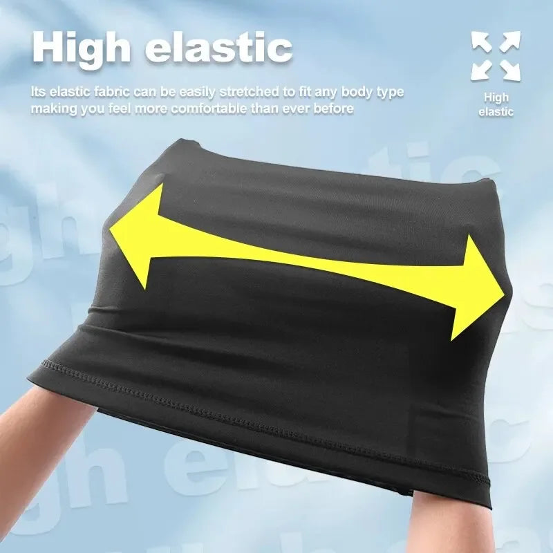 Ice Silk UV Face Scarf & Neck Gaiter – Summer Sports Mask