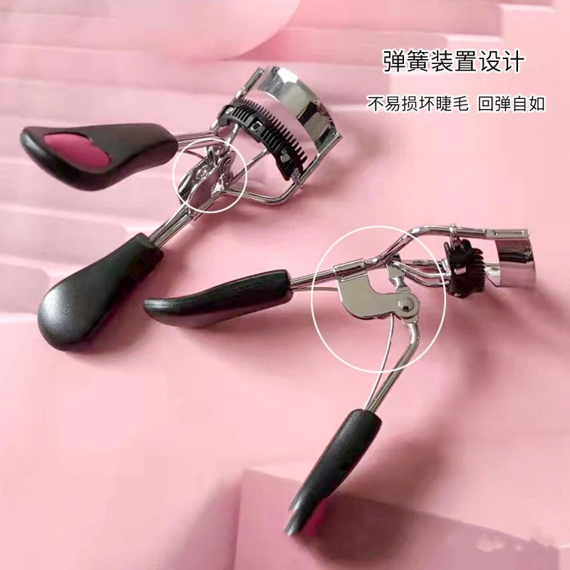Professional Eyelash Curler with Comb & Tweezers – Curling Clip
