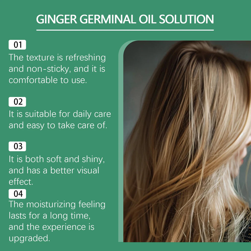 7-Day Ginger Hair Growth Serum – Anti-Hair Loss Scalp Treatment