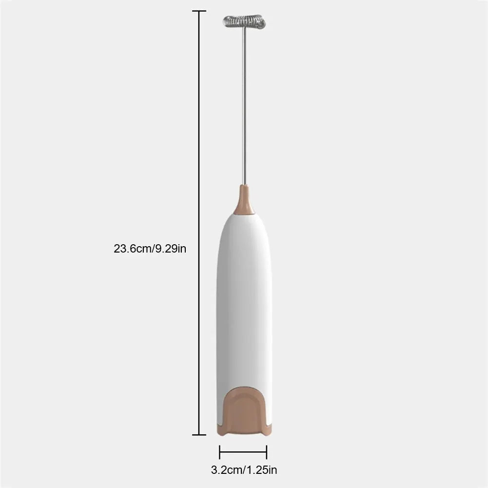 Electric Milk Frother & Drink Mixer – Cappuccino & Latte Maker