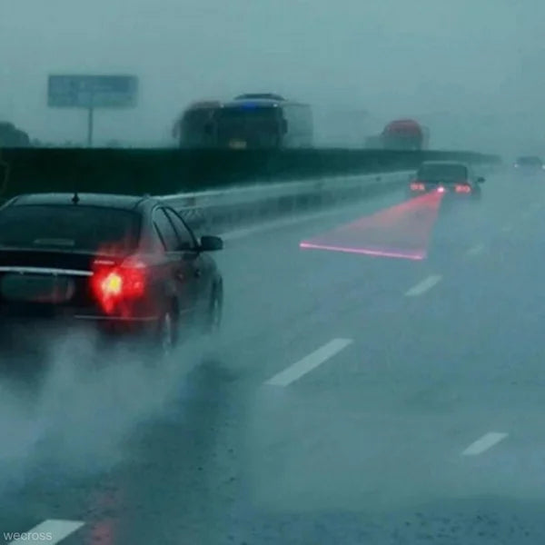 Car LED Laser Fog Light – Anti-Collision Brake & Warning Tail Lamp