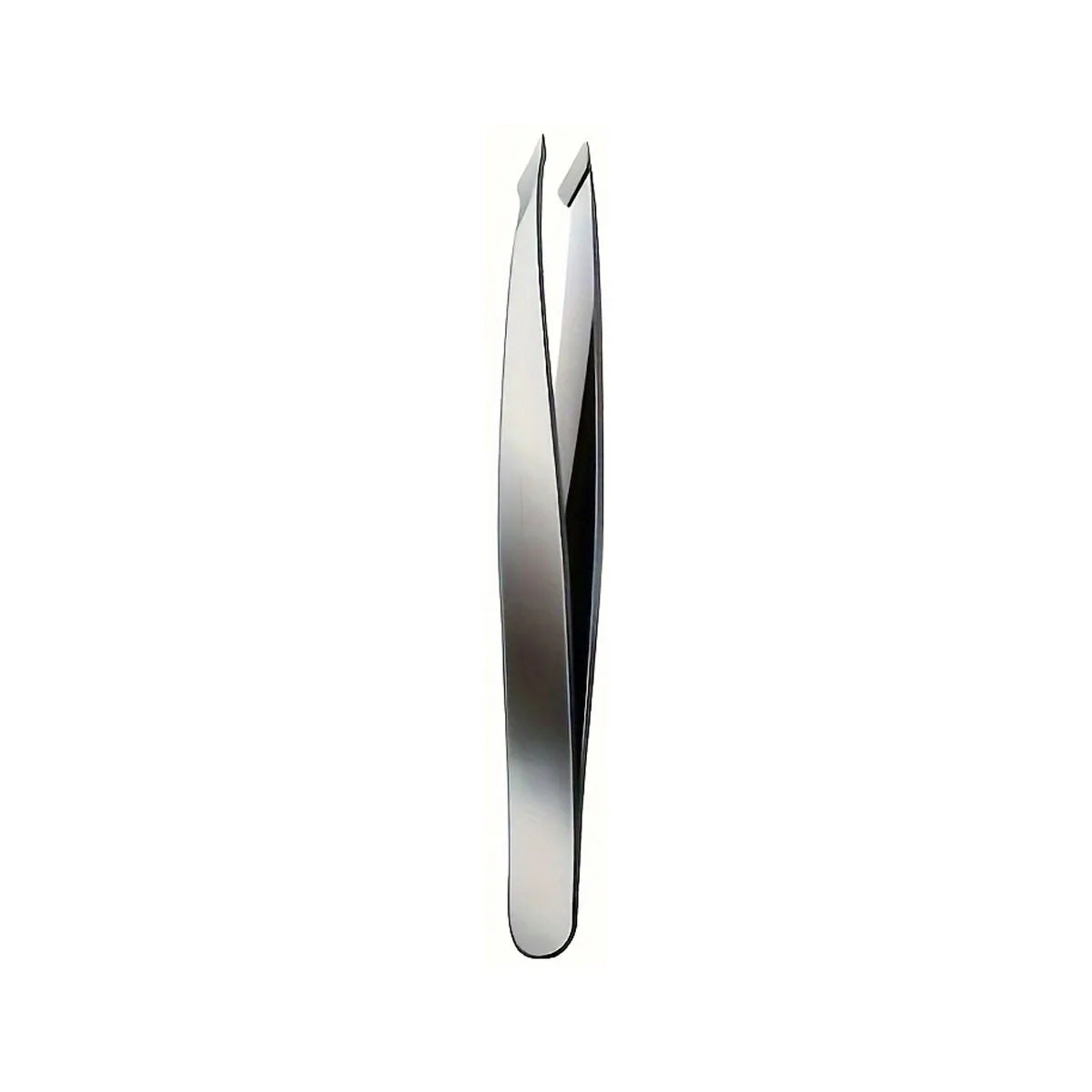 Stainless Steel Eyebrow Tweezers Set – Slant & Pointed Tip