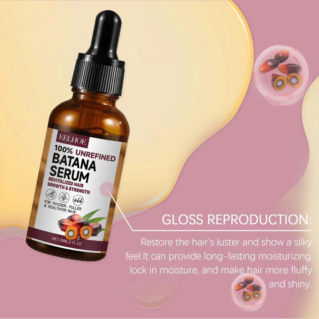 EELHOE Batana Oil Shampoo & Conditioner – Anti-Frizz, Nourishing & Hair Growth