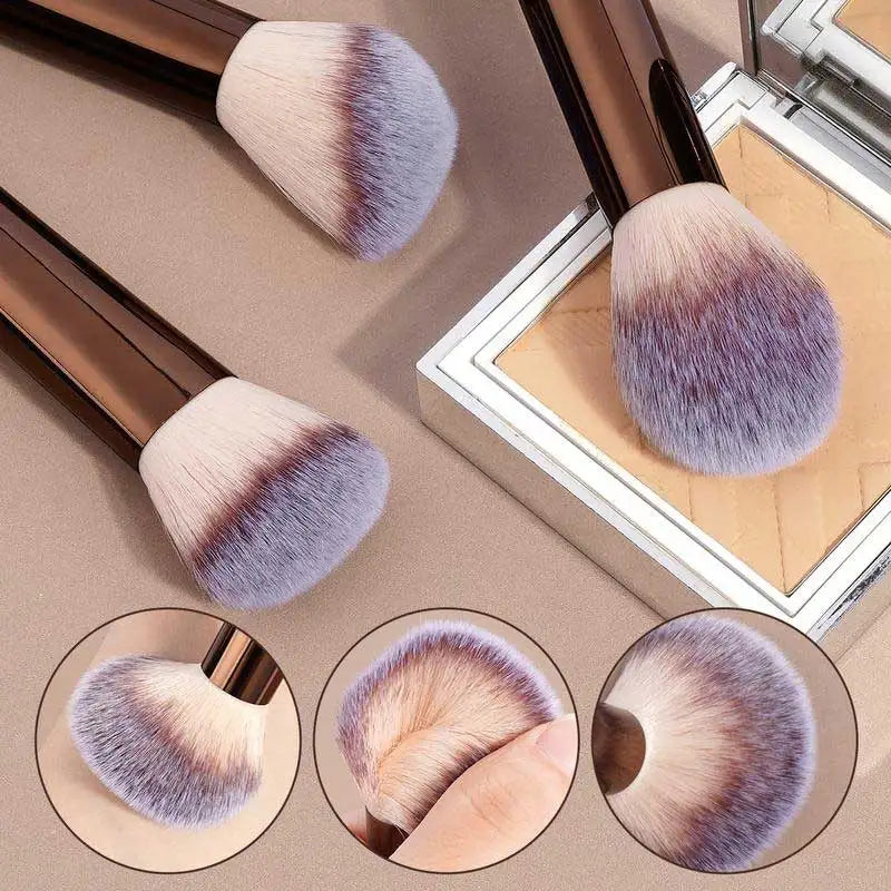 13pc Makeup Brush Set – Foundation, Eyeshadow, Blush & More