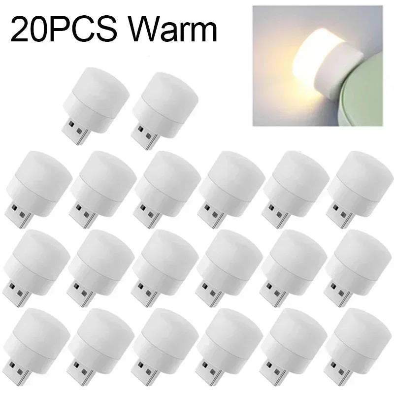 Mini USB LED Light – Portable Eye Protection Reading & Car Bulb Lamp