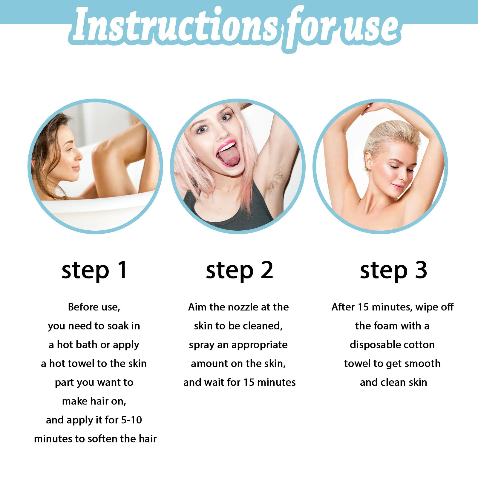 Permanent Hair Removal Spray – Natural Hair Growth Inhibitor 20ml