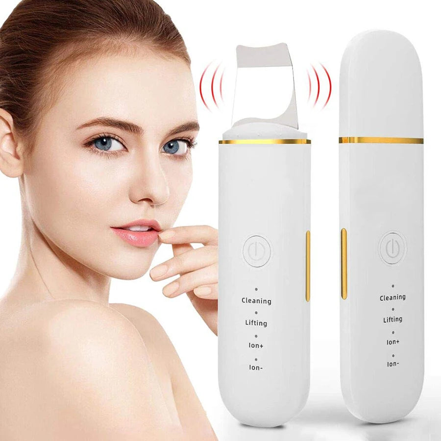 Ultrasonic Skin Scrubber – Deep Pore & Blackhead Cleansing Device