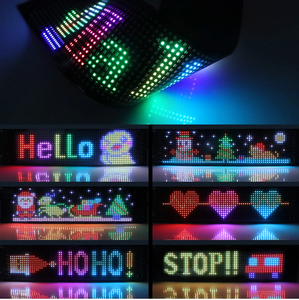 Smart Pixel LED Display Panel – Programmable Advertising Sign with APP Control