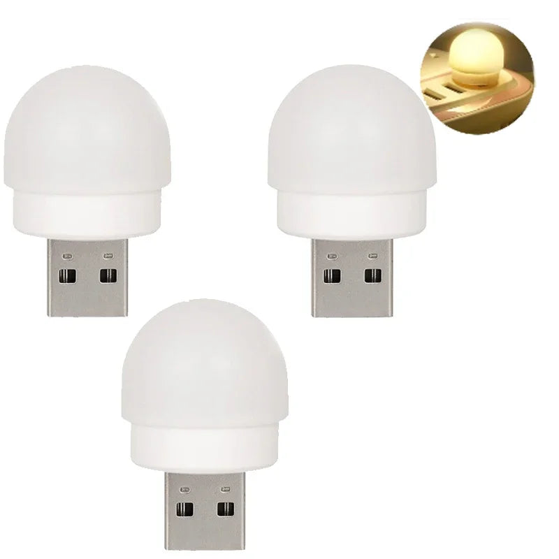Mini USB LED Light – Portable Eye Protection Reading & Car Bulb Lamp