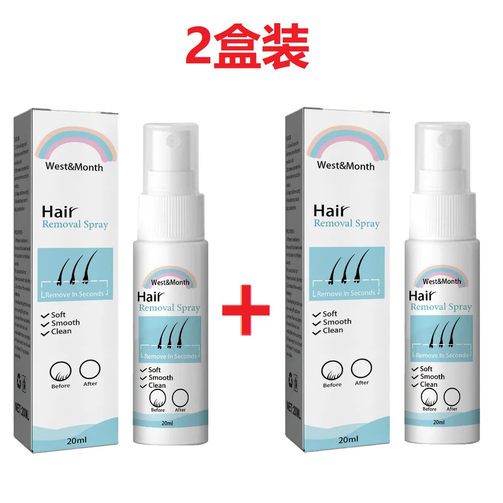 Permanent Hair Removal Spray – Natural Hair Growth Inhibitor 20ml