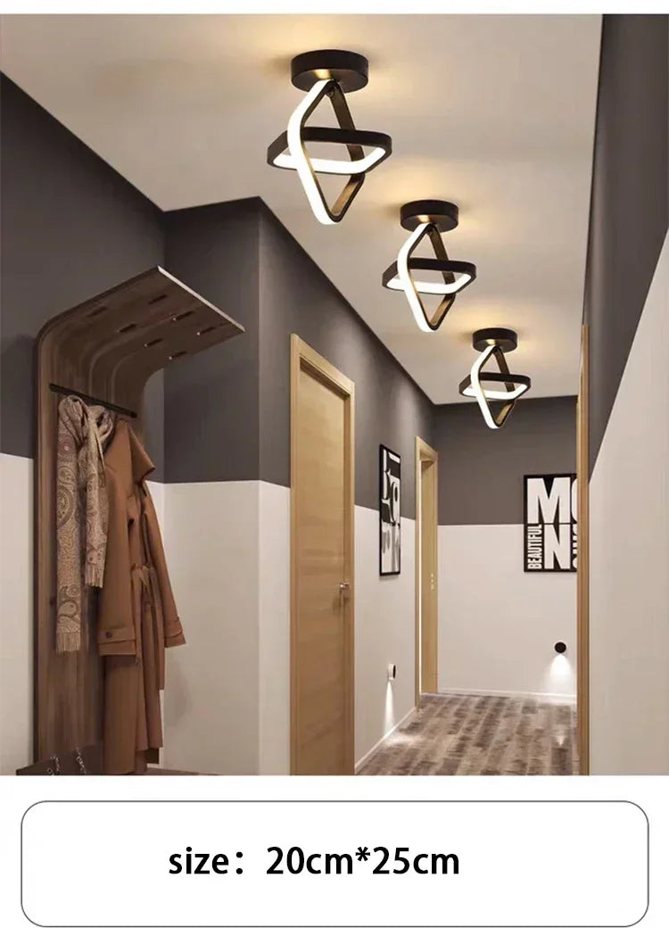 LED Strip Aisle Ceiling Light – Modern Minimalist Corridor, Balcony & Staircase Lamp