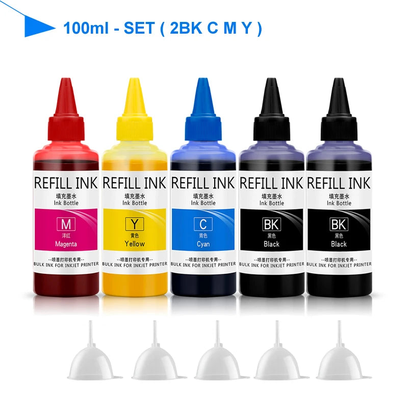 Universal Sublimation Ink with Coating 100ml – Heat Transfer for T-Shirts, Mugs & Cotton