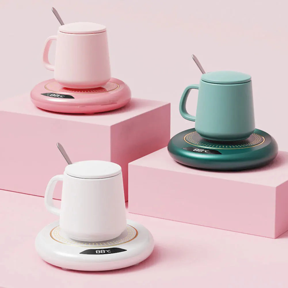 USB Coffee Mug Warmer – 3 Temperature Settings