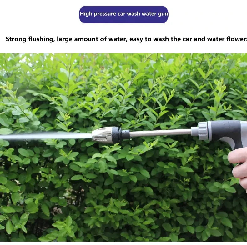 Portable High-Pressure Car Wash Water Gun - Foam Sprayer