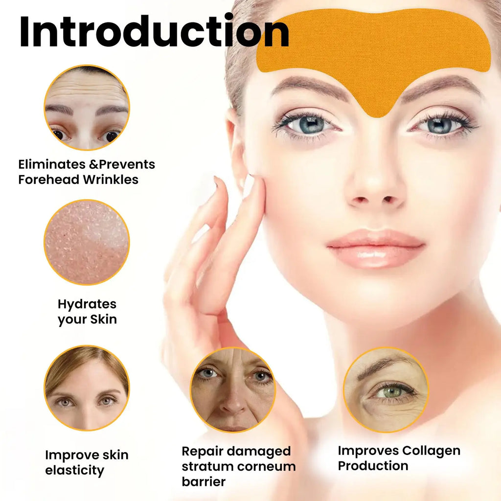 Forehead Wrinkle Patch – Anti-Aging Collagen Gel Patch