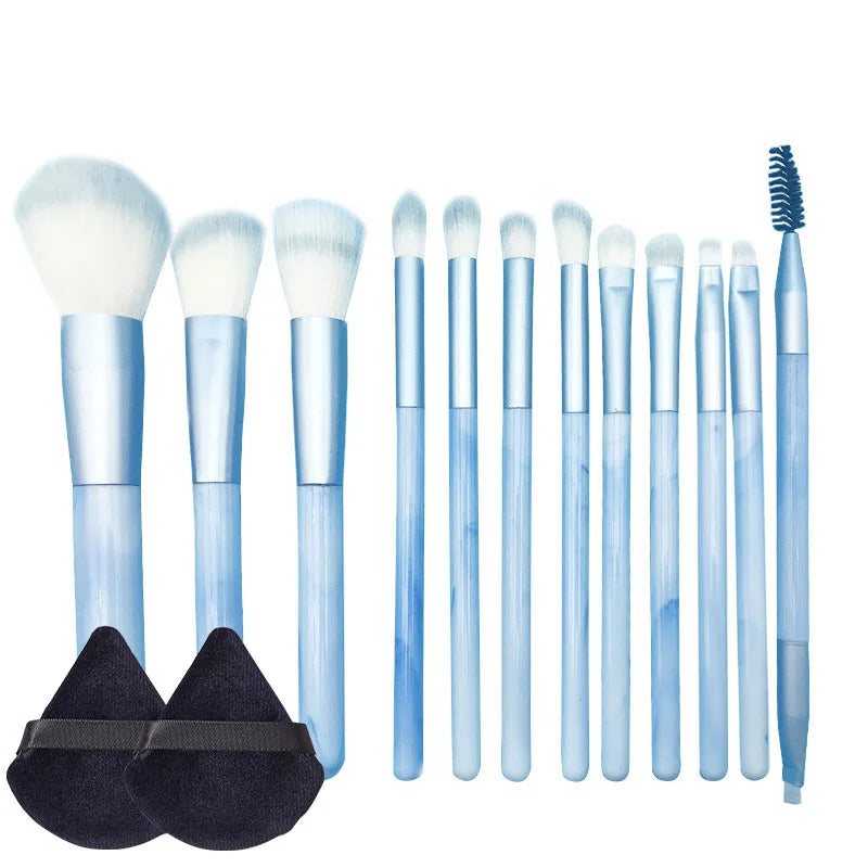 10/14pc Makeup Brush Set – Super Soft Eyeshadow & Foundation Brushes