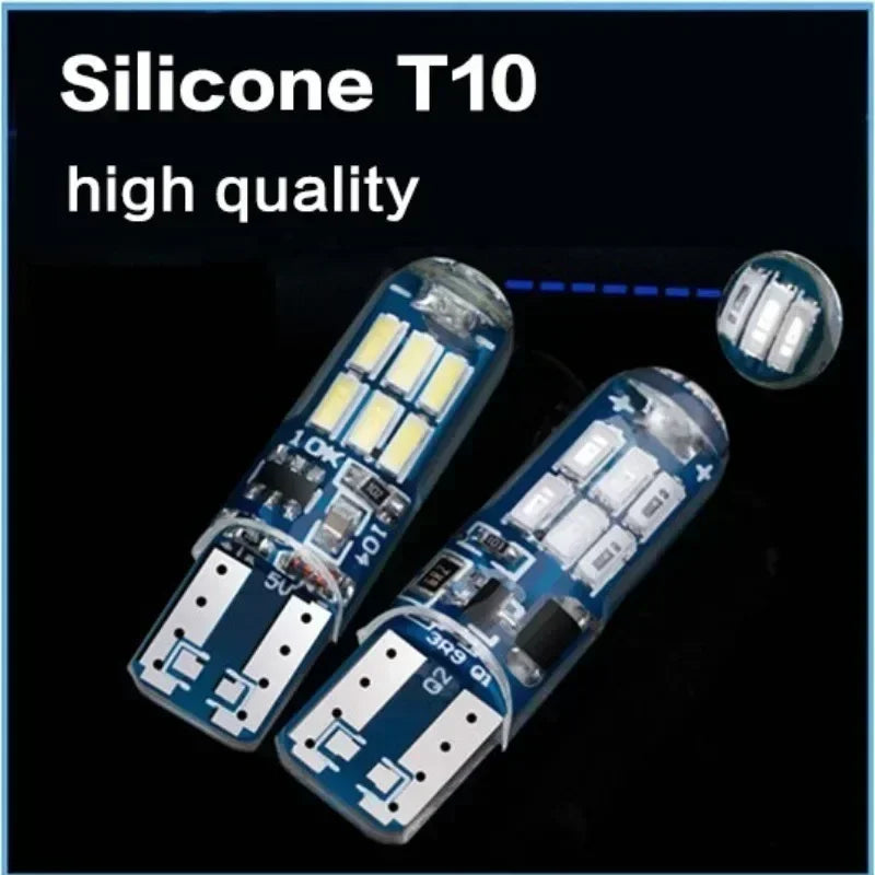 T10 W5W Car LED Signal Bulbs – 6000K White, Pack of 2 or 4