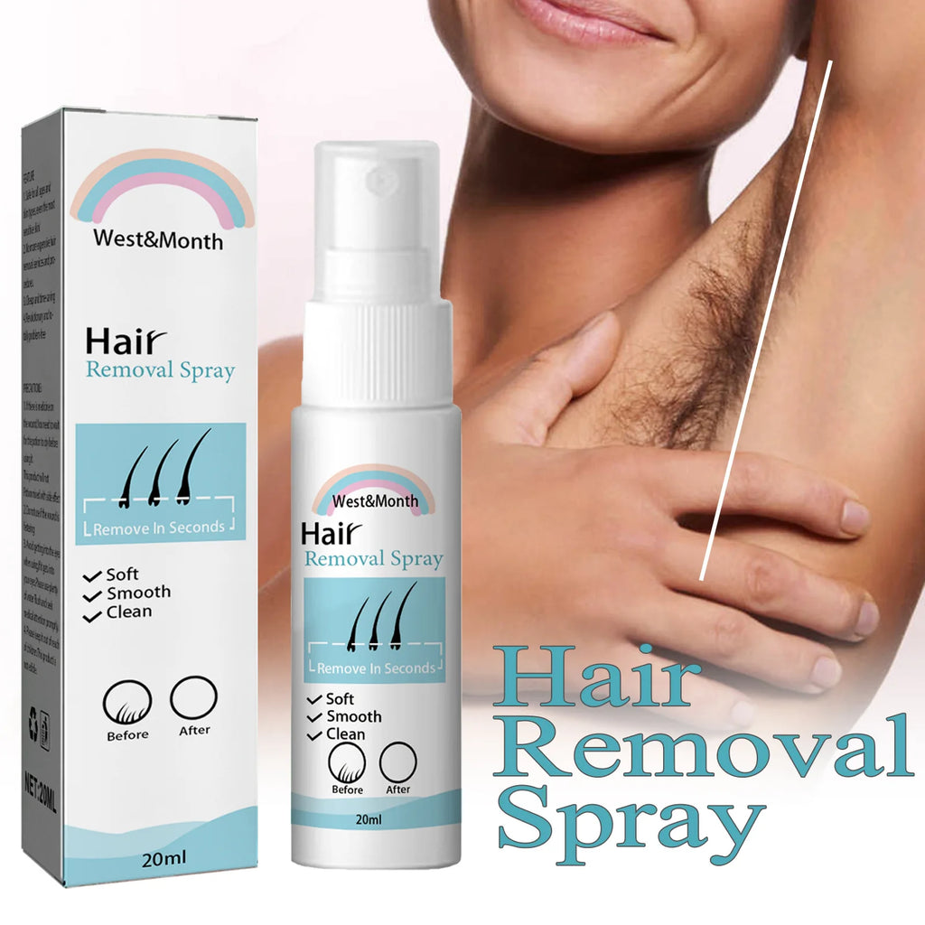 Permanent Hair Removal Spray – Natural Hair Growth Inhibitor 20ml