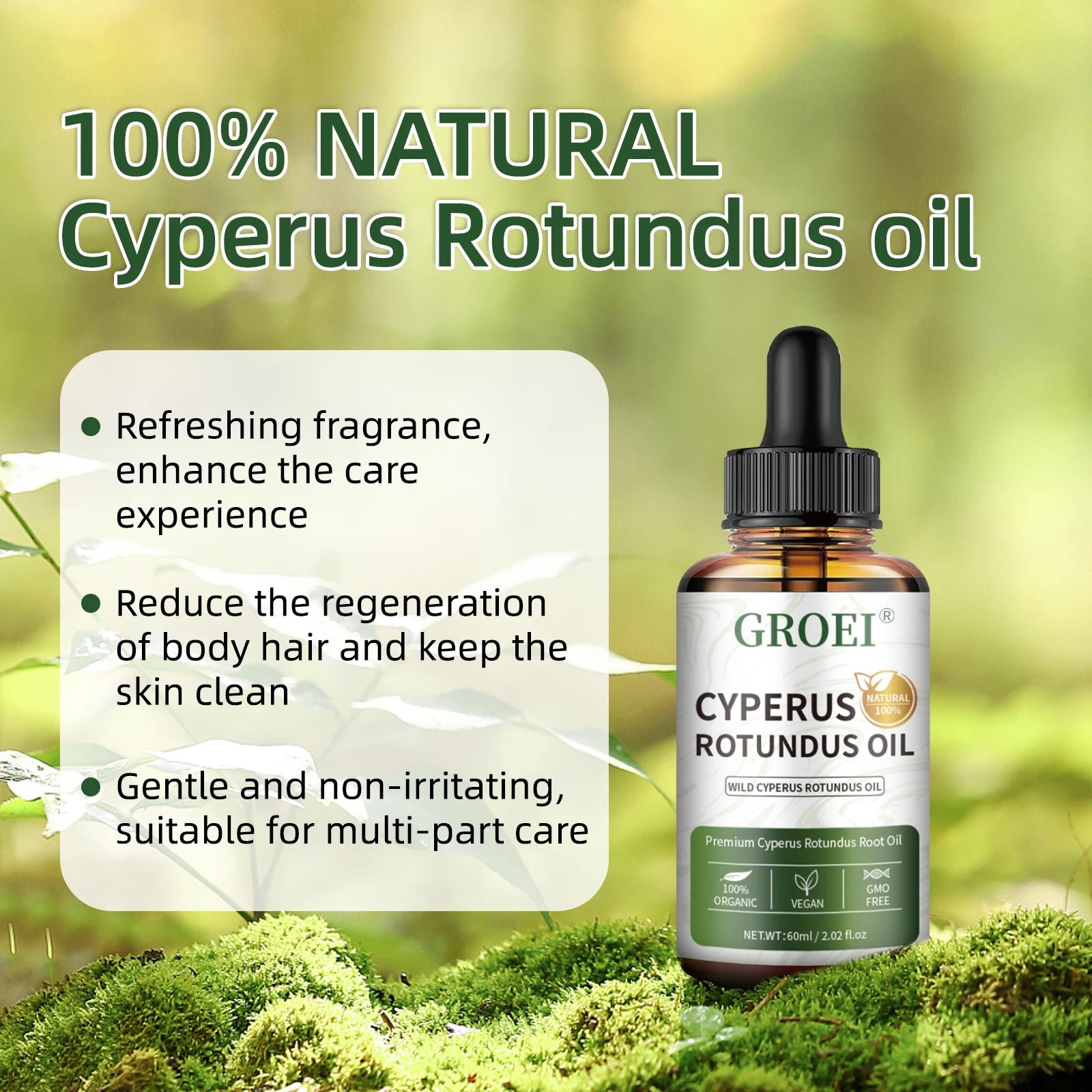 Painless Hair Removal Inhibitor Oil – Body & Skin Care