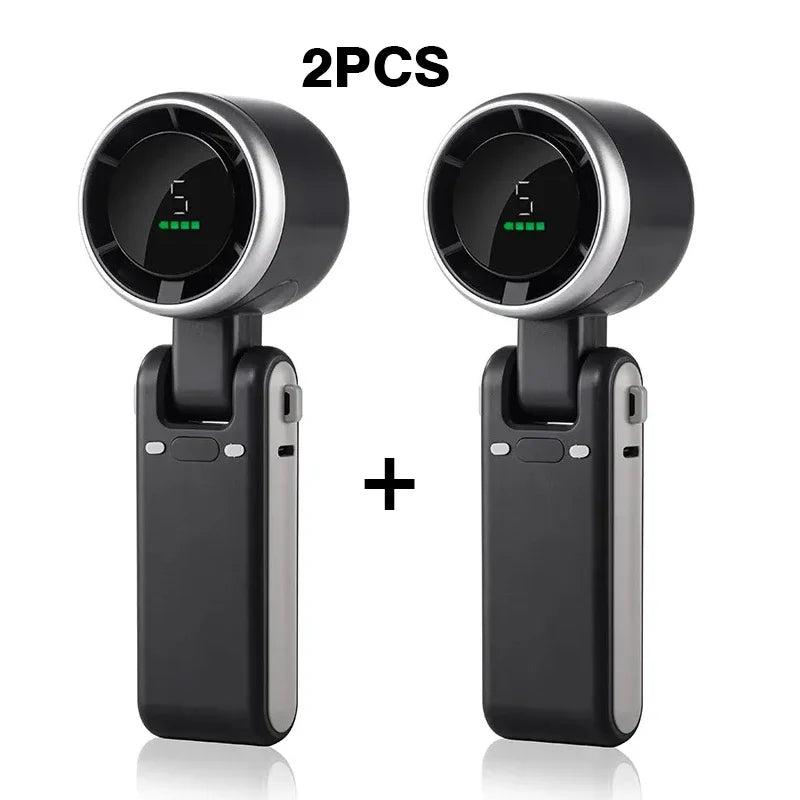 Hands-Free Neck Fan - USB Rechargeable, 5 Speeds