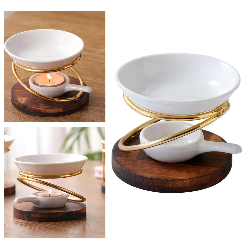 Aroma Oil Burner & Wax Melt Warmer – Home, Spa, Yoga & Wedding Decor