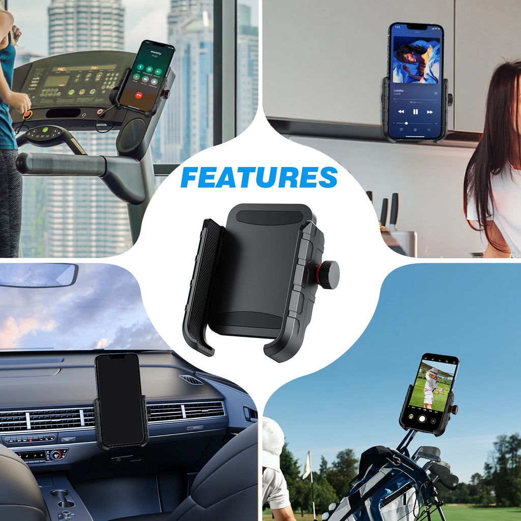 Magnetic Golf Cart Phone Holder – Universal Fit
