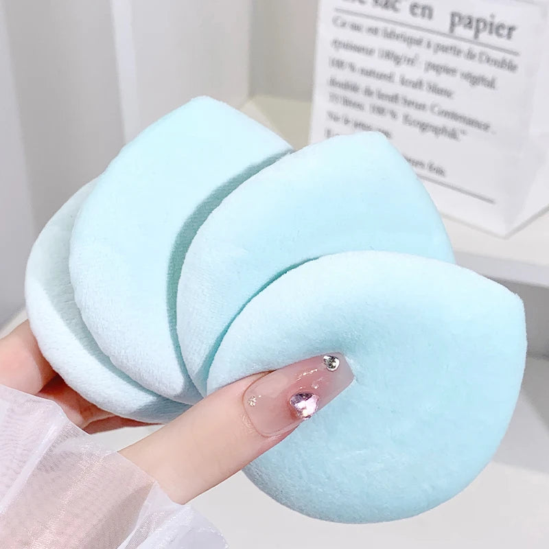 Velvet Makeup Setting Puff – Soft Crystal Fluff Cosmetic Sponge