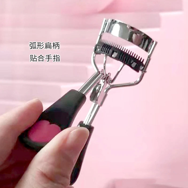Professional Eyelash Curler with Comb & Tweezers – Curling Clip