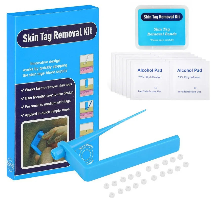 Skin Tag Remover Kit – Rubber Band Mole & Wart Removal Tool