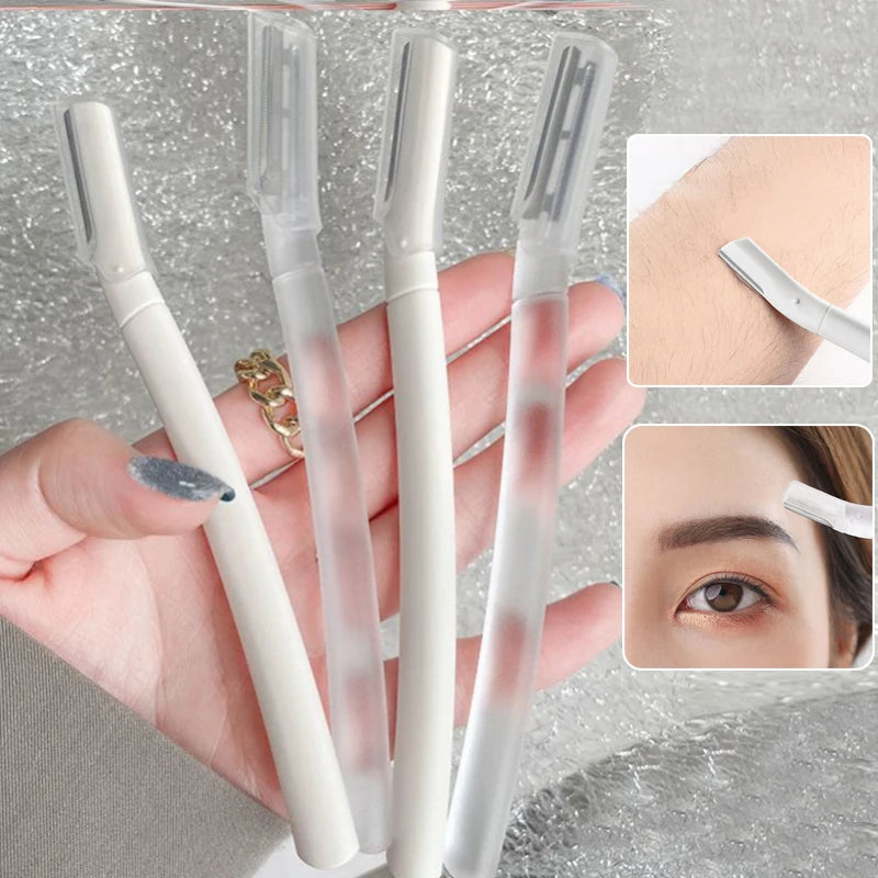 Eyebrow Razor & Trimming Knife – Safe Anti-Scratch Shaping Tool