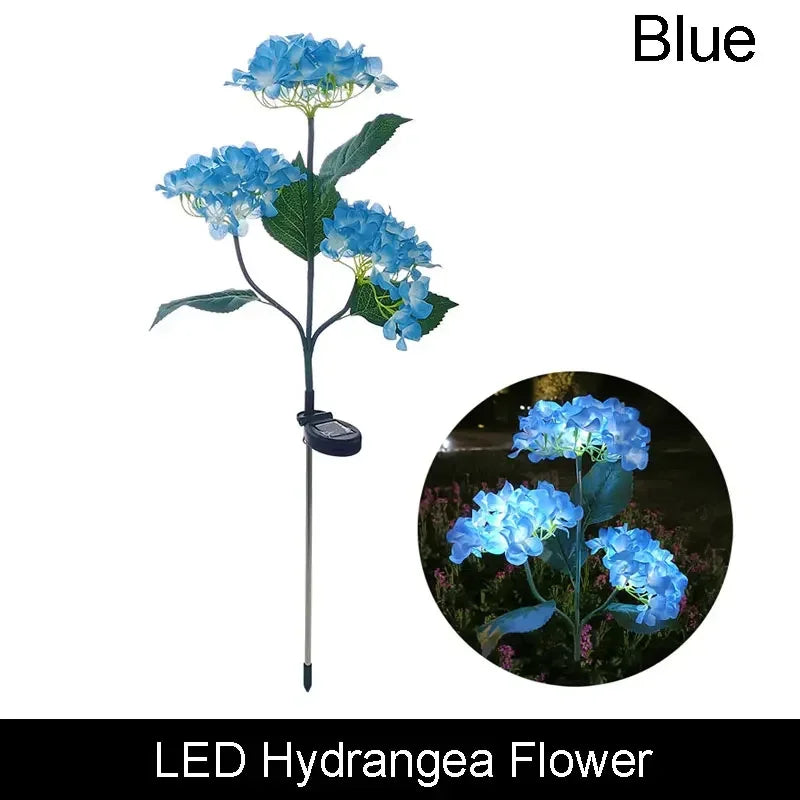 Solar Butterfly & Sunflower LED Garden Lawn Lamp – Colourful Landscape Light