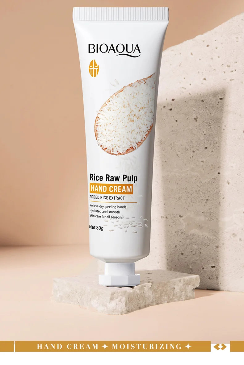 White Rice Hand Cream – Moisturising & Brightening