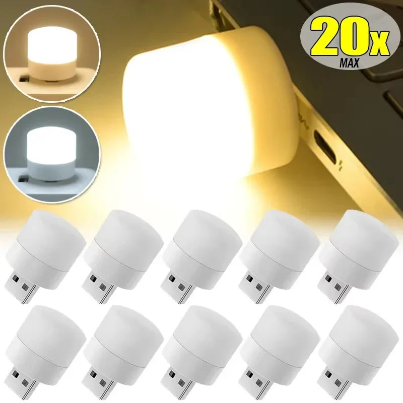 Mini USB LED Light – Portable Eye Protection Reading & Car Bulb Lamp