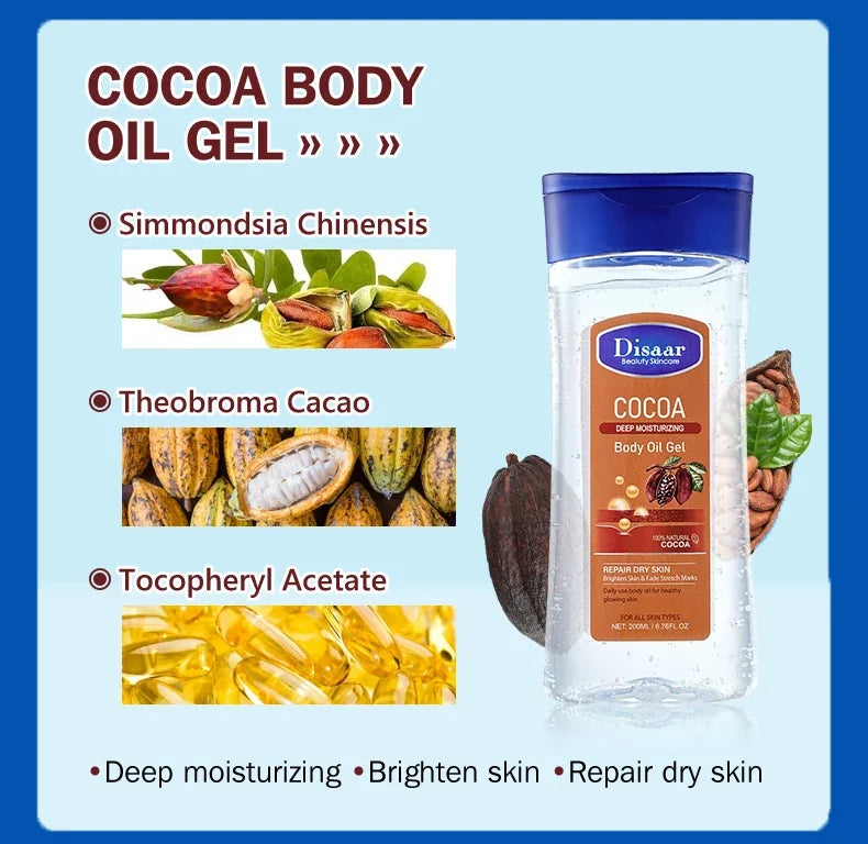 Aloe Vera Body Oil 200ml – Anti-Wrinkle & Moisturising