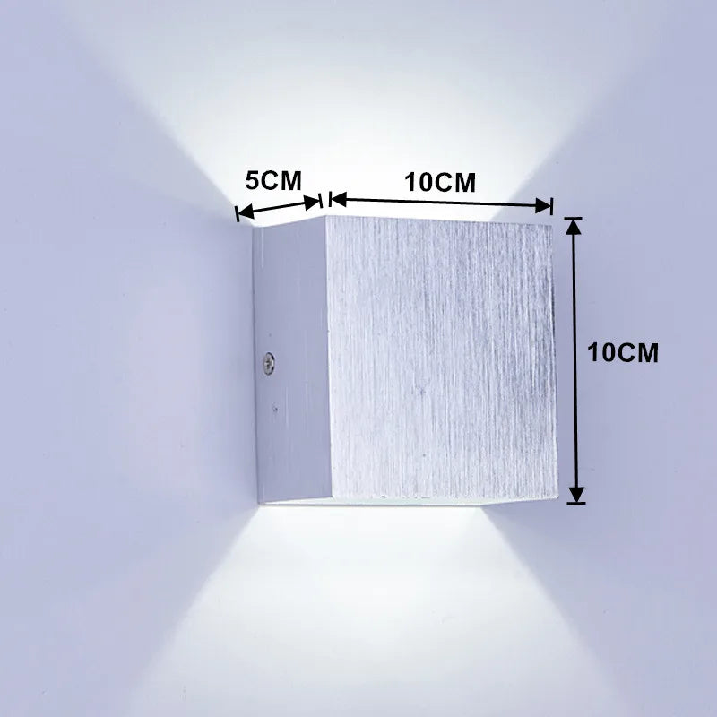 LED Outdoor Wall Light IP65 Waterproof – Porch, Garden & Indoor Bedroom Lamp