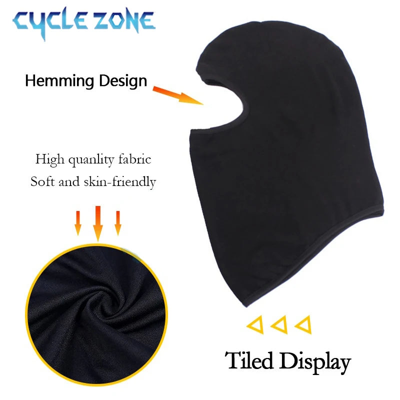 Windproof Cycling Face Mask & Balaclava – Full Face Cover