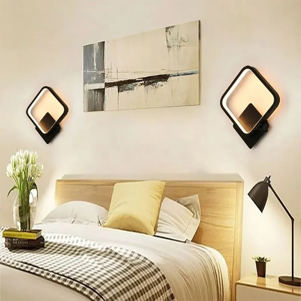 Modern Minimalist LED Wall Sconce – Indoor Living Room, Bedroom & Corridor Light
