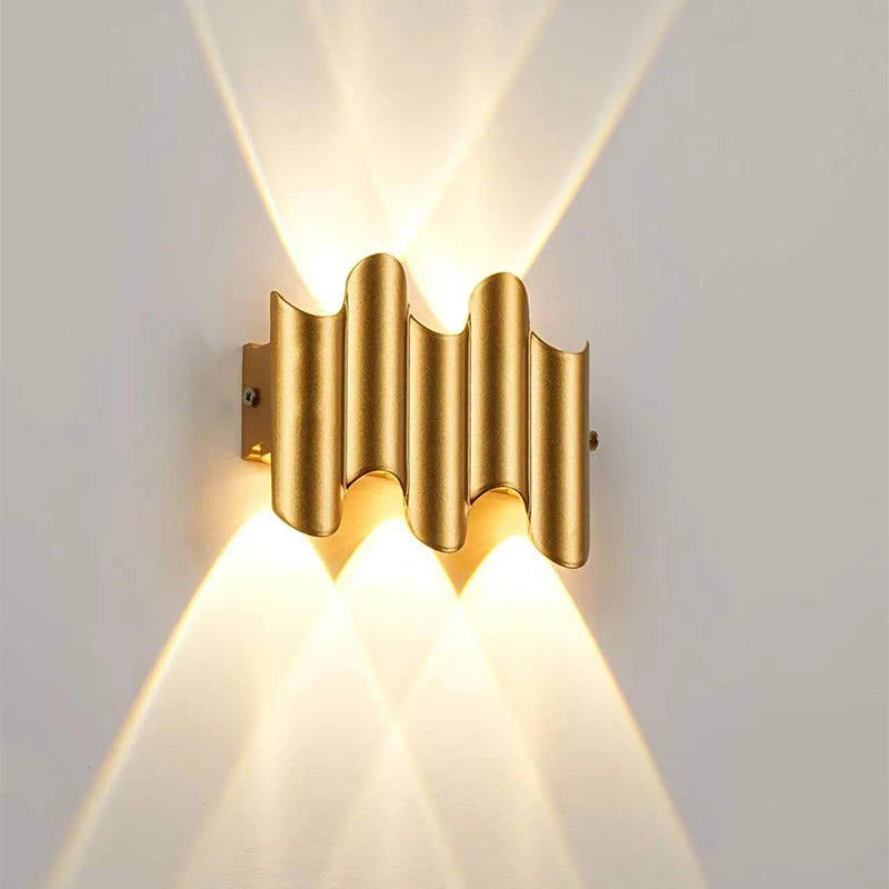 LED Outdoor Wall Light IP65 Waterproof – Porch, Garden & Indoor Bedroom Lamp