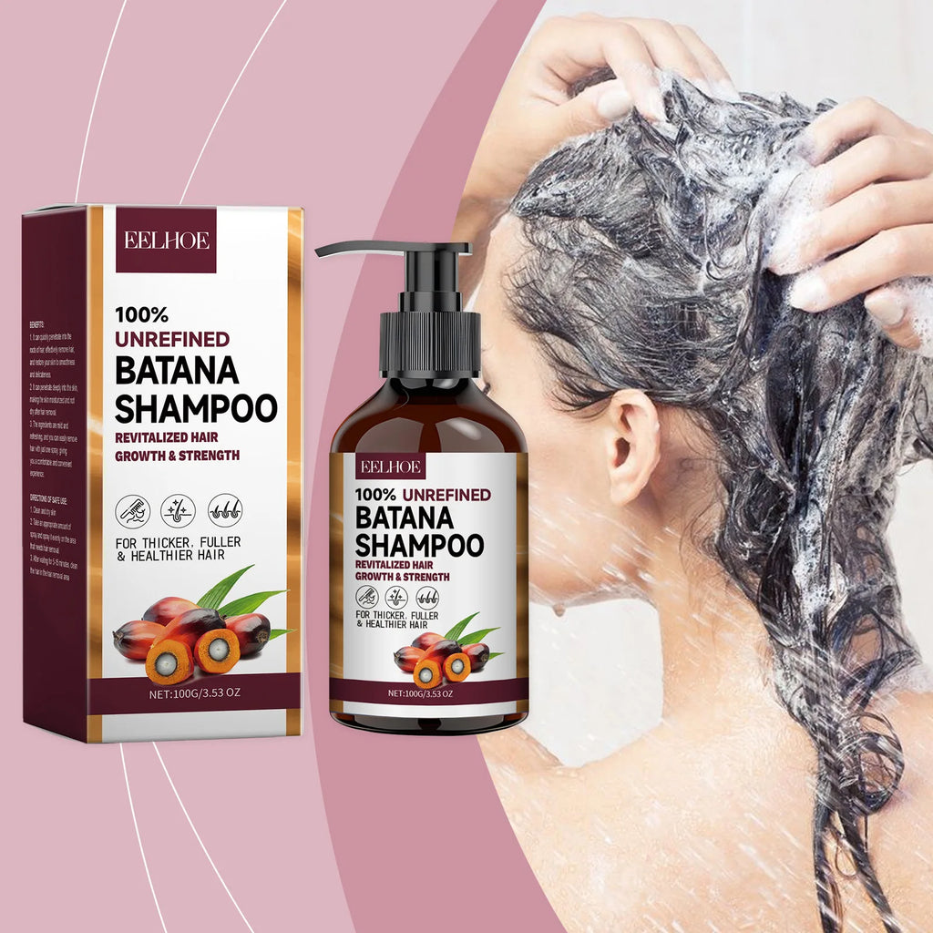 EELHOE Batana Oil Shampoo & Conditioner – Anti-Frizz, Nourishing & Hair Growth