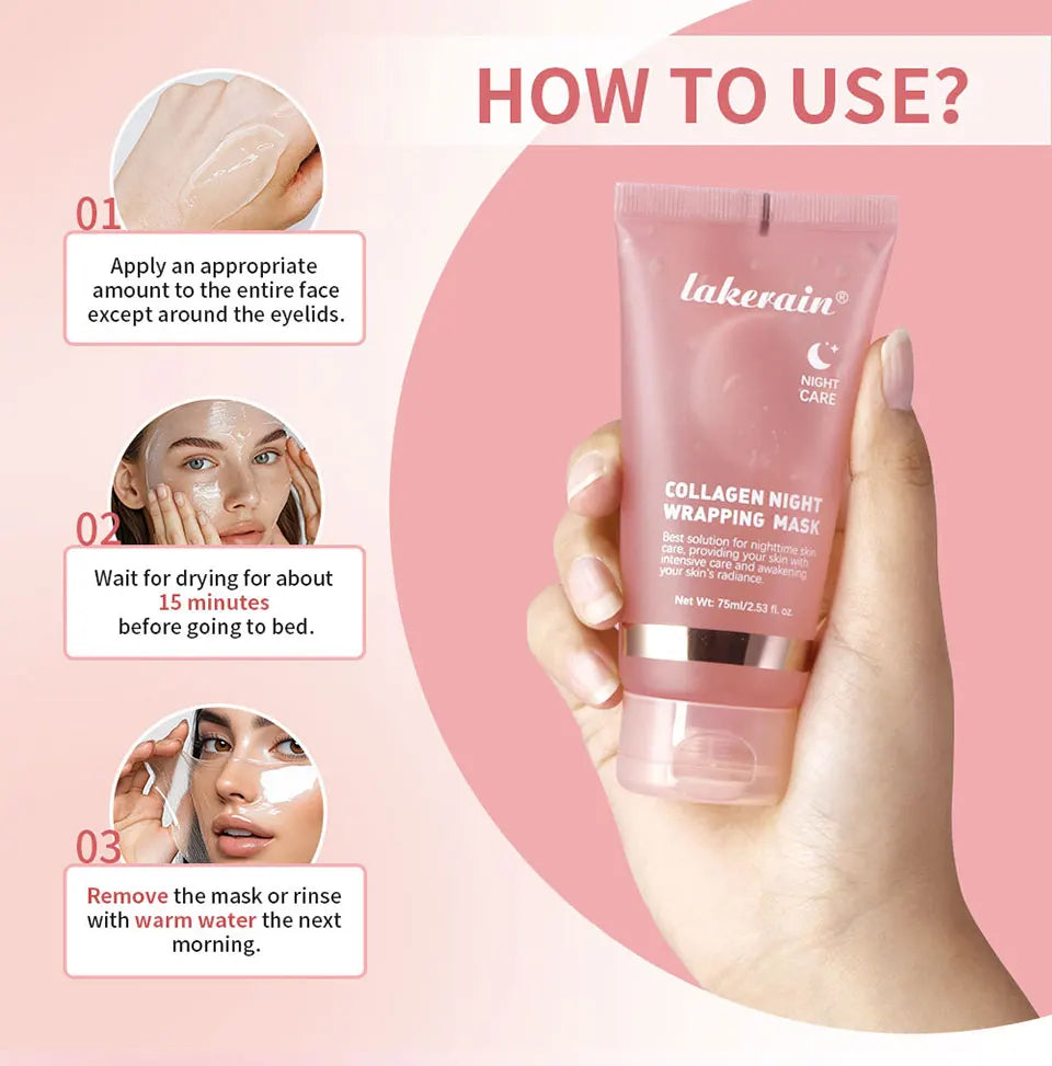 Korean Deep Collagen Peel Off Face Mask