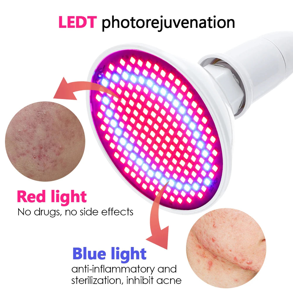 LED Red Light Photon Therapy Face Mask – Anti-Aging & Acne