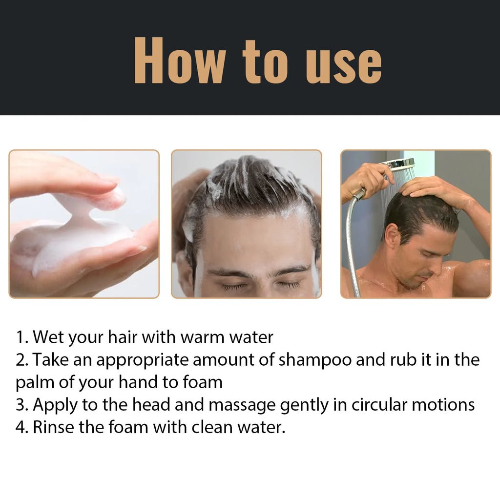 EELHOE Hair Growth Shampoo – Anti-Frizz Scalp Care for Hair Loss